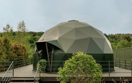 сферические шатры для кемпинга