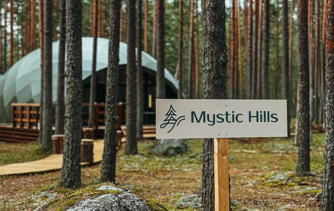 Купольный дом Mystic hills для глэмпинга Freedome